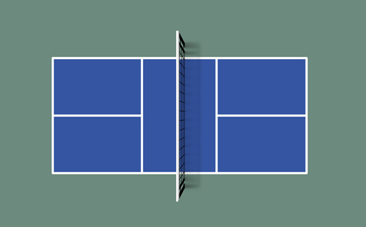 Pickleball field