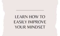 Cultivating Mindset
