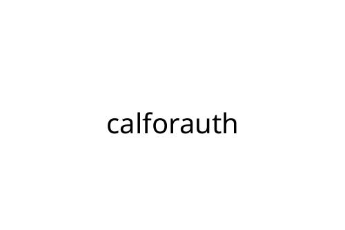 calforauth