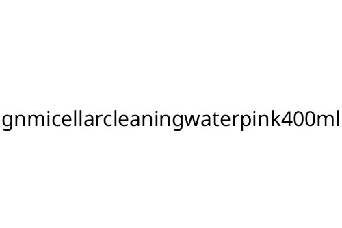 gnmicellarcleaningwaterpink400ml