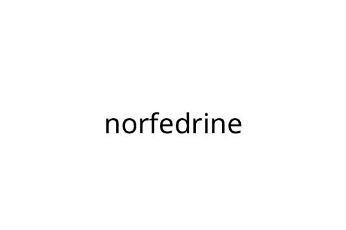 norfedrine