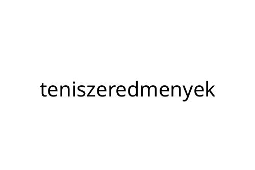 teniszeredmenyek