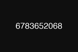 6783652068