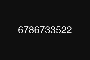 6786733522