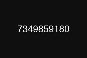 7349859180