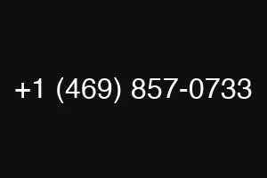 +1 (469) 857-0733