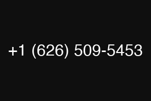 +1 (626) 509-5453