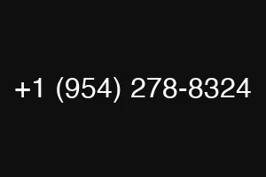 +1 (954) 278-8324