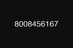 8008456167