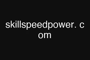skillspeedpower. c om